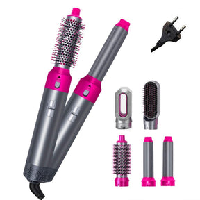 FRETE GRÁTIS - Escova Ellegance Deluxe Hair 5 em 1, Alisa, Seca, Modela, Faz Cachos e Anti-Frizz - BIVOLT (110v/220v)